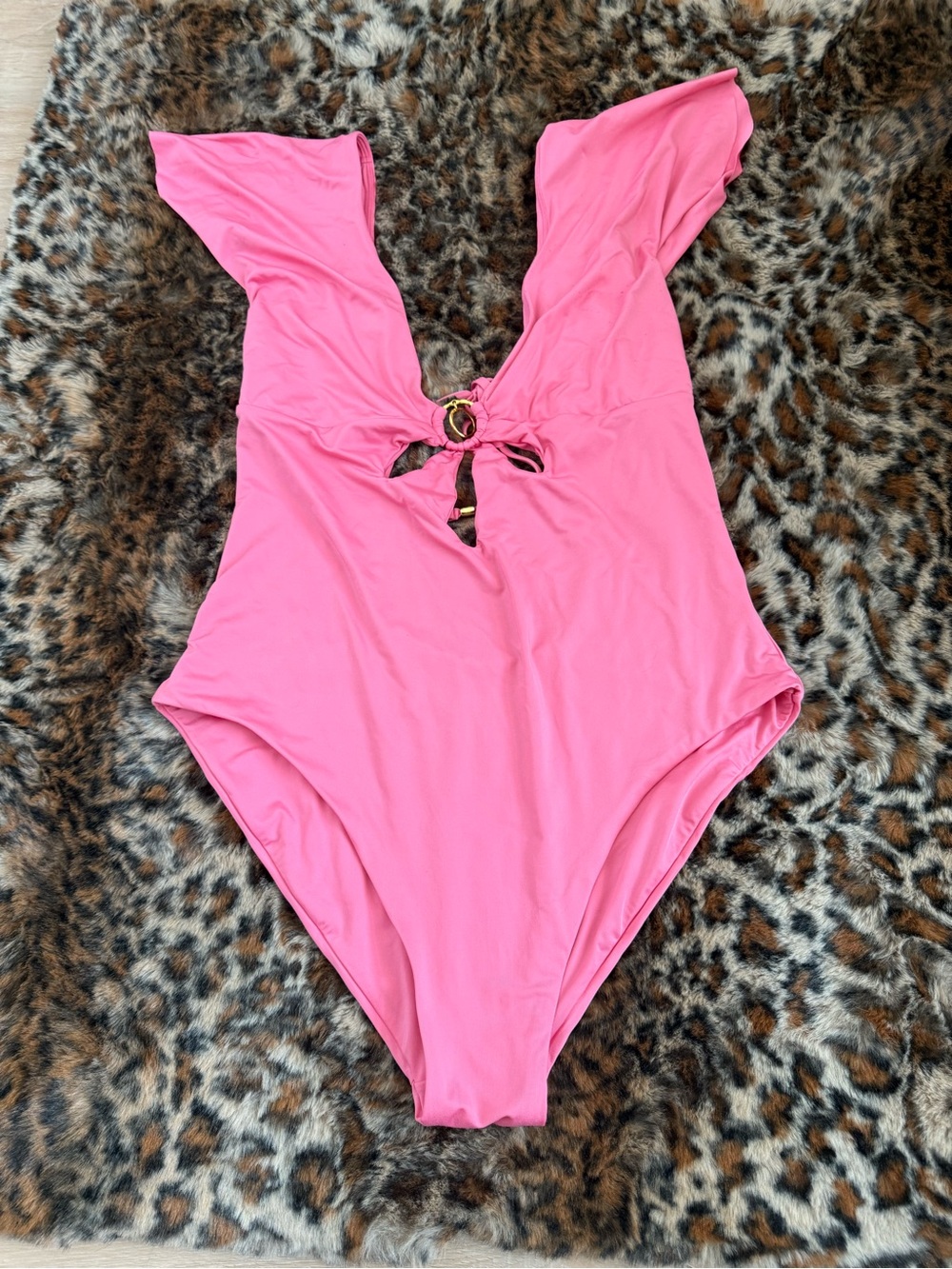 Trina Turk Hot Pink one piece swimsuit (XL/14)